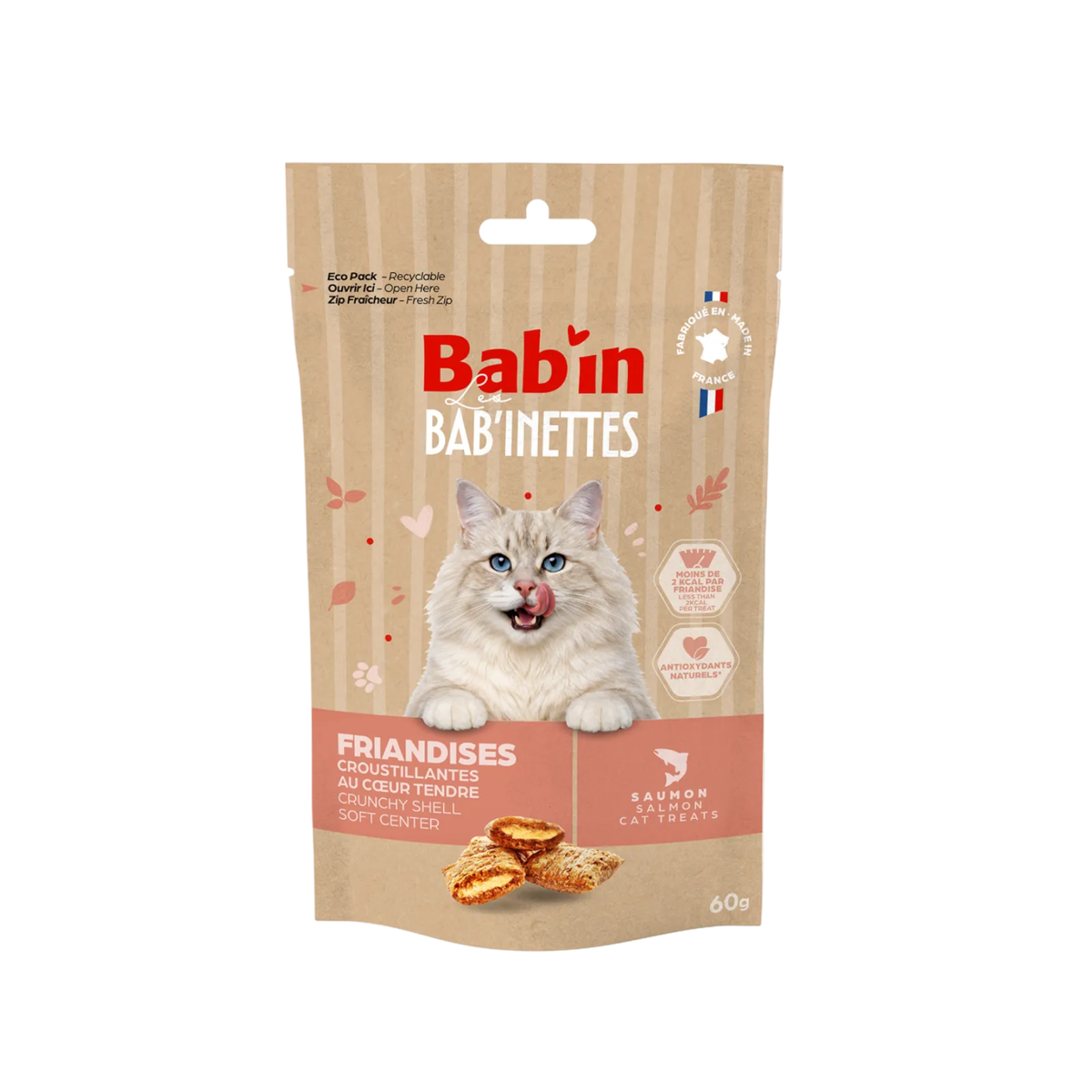 Babinette saumon - 60g