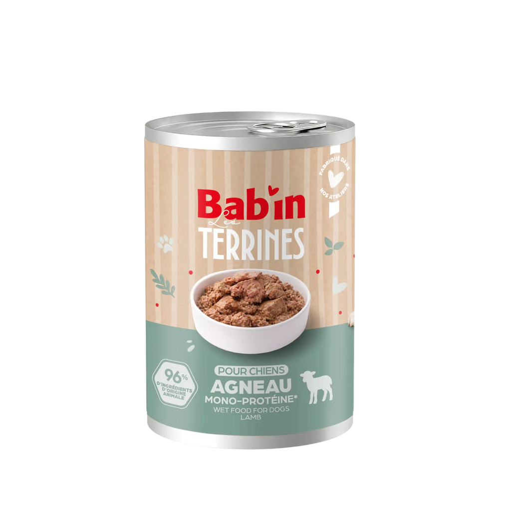 Terrine Chien BABIN- Agneau