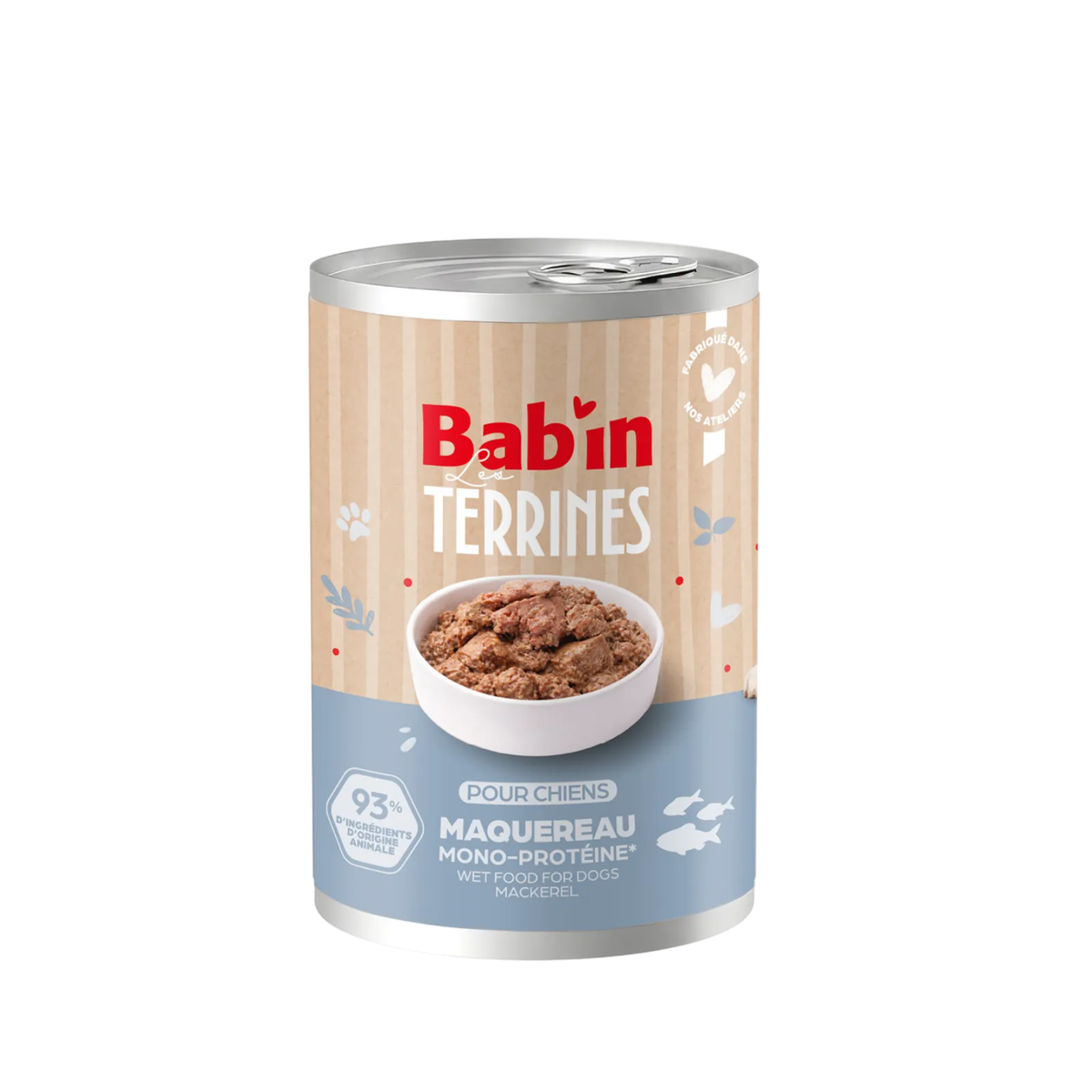 Terrine Chien BABIN- Poisson
