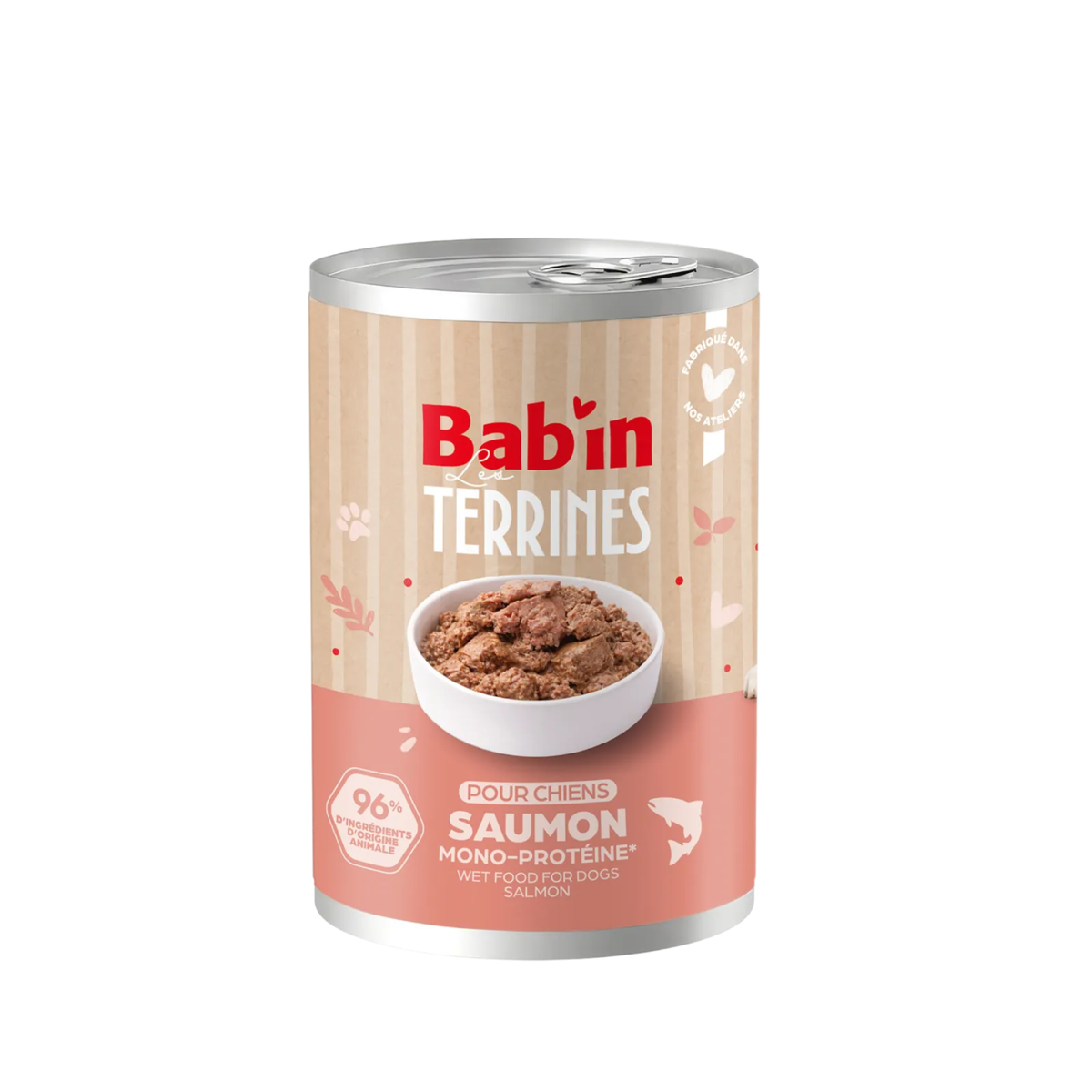 Terrine Chien BABIN- Saumon