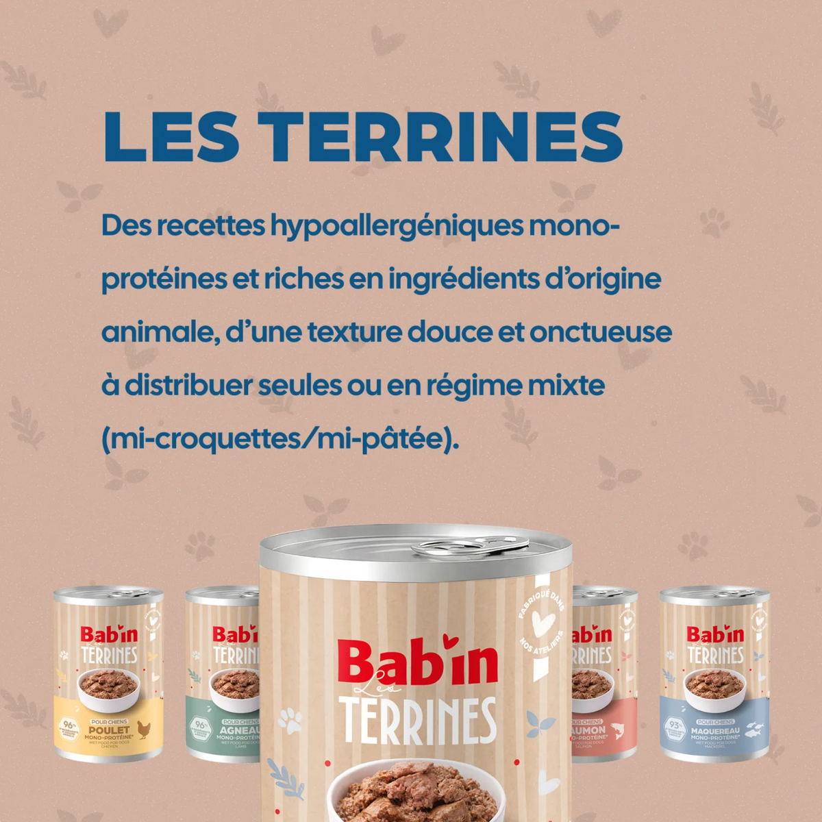 Terrine Chien BABIN- Agneau