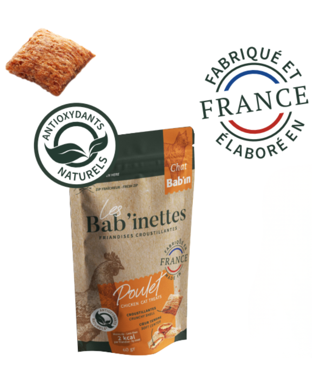 Babinette poulet - 60 g