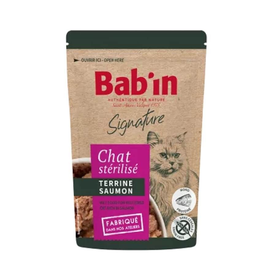 Terrine Bab'in Chat Saumon