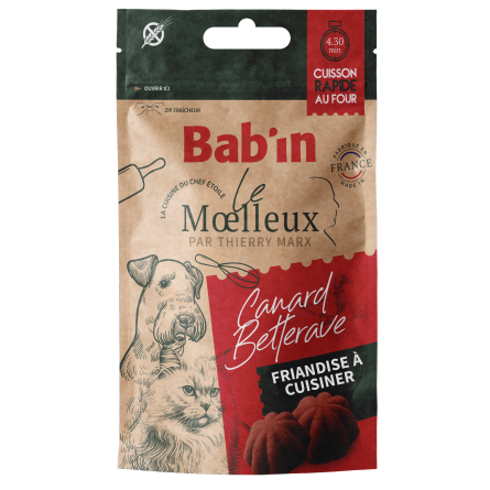 Recharge Bab'in Moelleux Canard Betterave