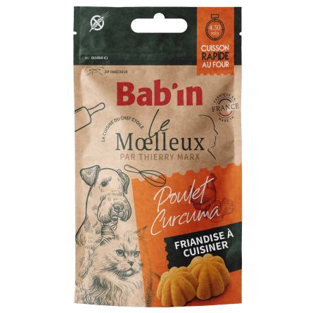 Recharge Bab'in Moelleux Poulet Curcuma