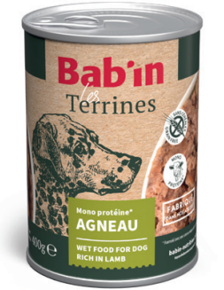 Terrine Chien BABIN- Agneau