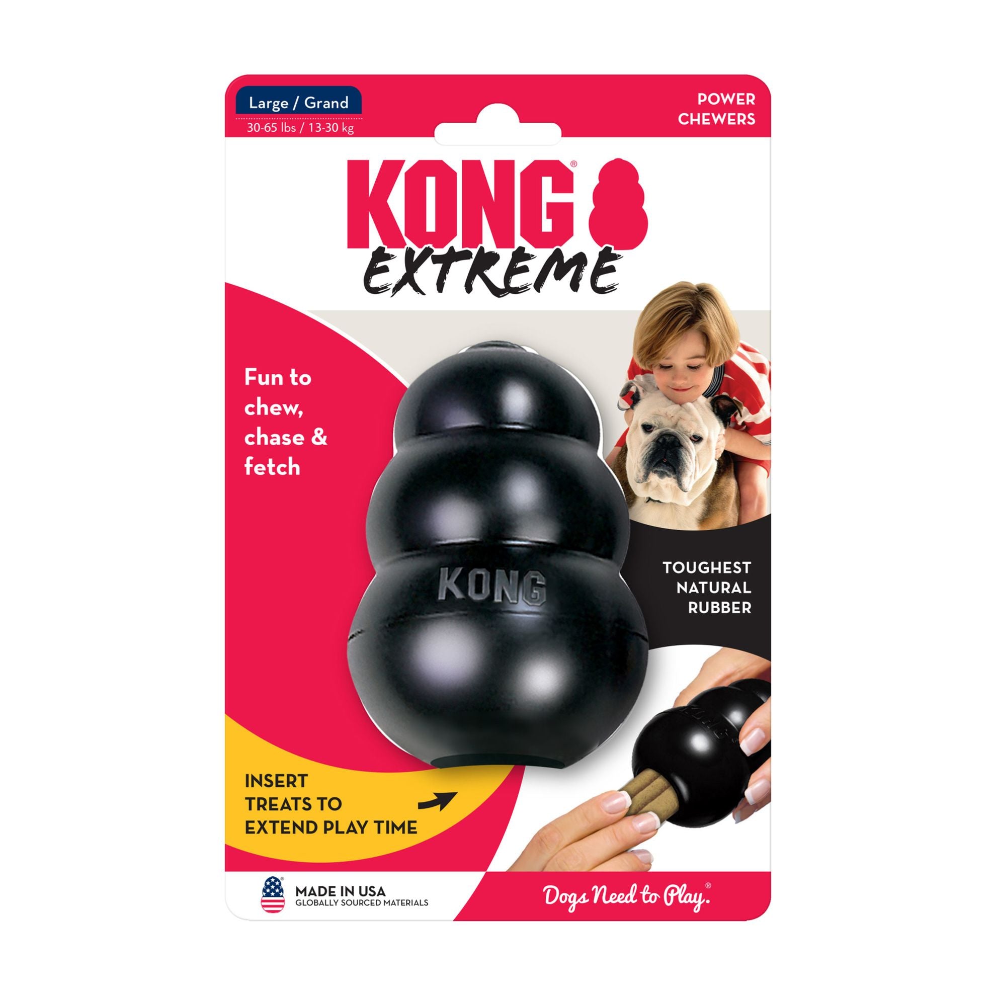 KONG Classic Extreme - Taille L 13-30 kg