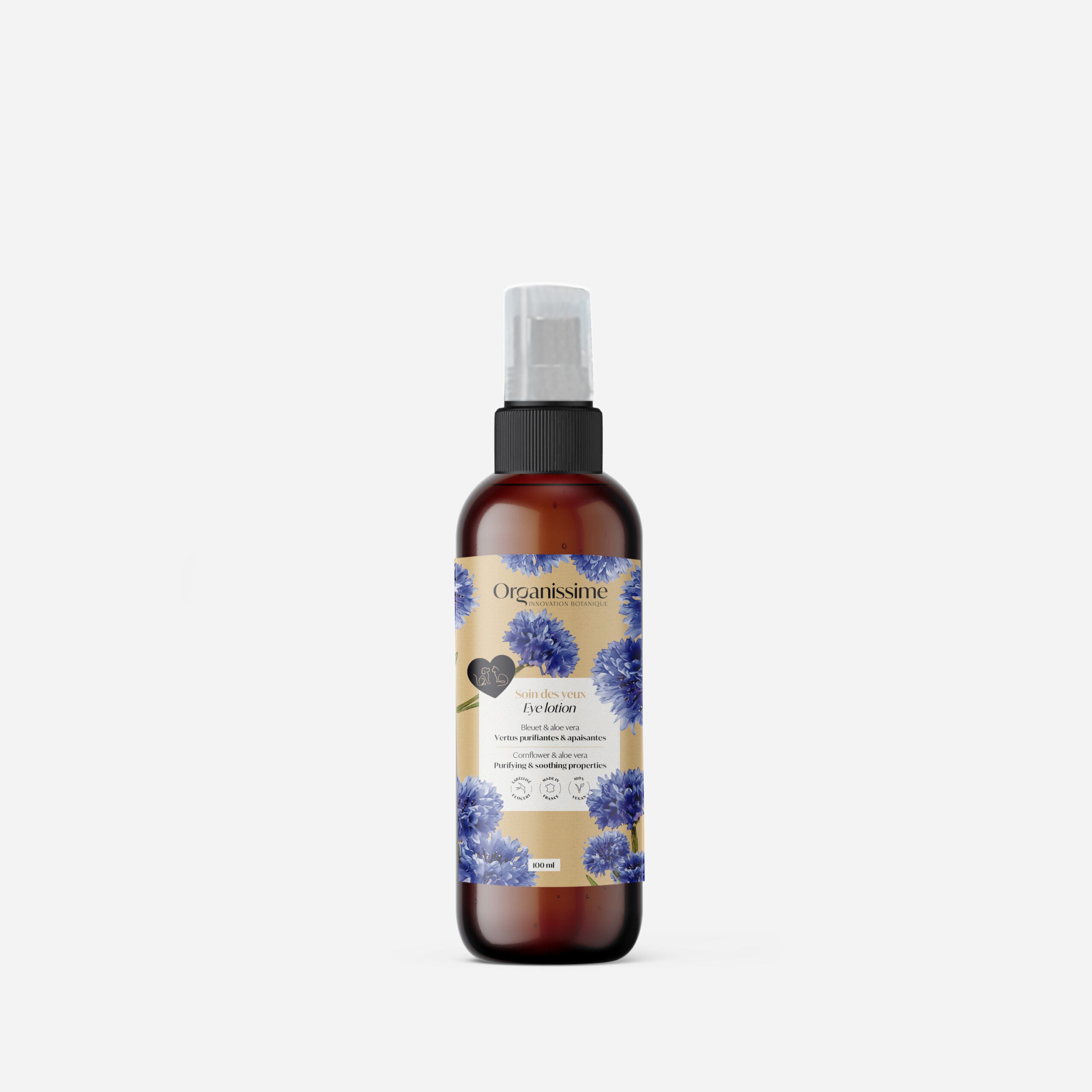 Lotion nettoyante pour les yeux Organissime - Biogance